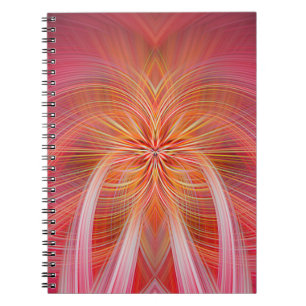 Caderno Espiral Sussurros Rosa