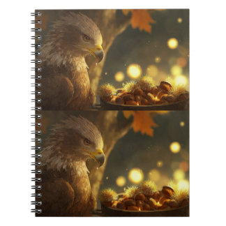 Caderno Espiral Susurros de Outono