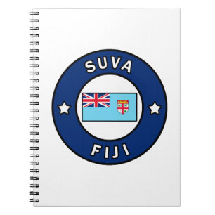 Caderno Espiral Suva Fiji