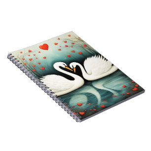 Caderno Espiral Swan Love 2