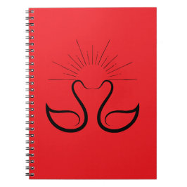 Caderno Espiral Swan Spiral Photo Notebook