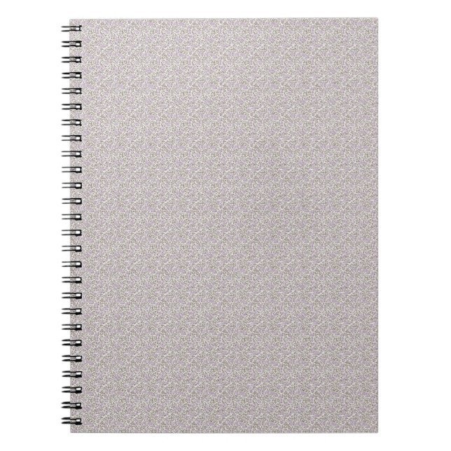 Caderno Espiral Sweet 1940s Lilac & Rosebud Vintage Floral (Frente)