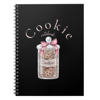 Caderno Espiral Sweet Cookie Recipe Notebook for Cookie Lovers