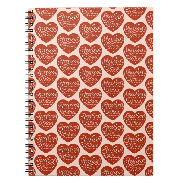 Caderno Espiral Sweet Kiss Notebook (Frente)