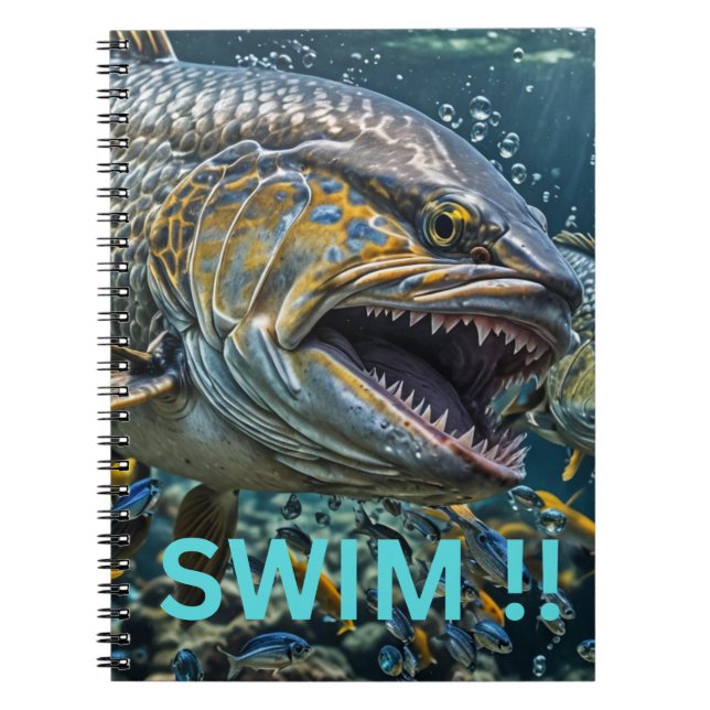 Caderno Espiral Swim!! (Frente)