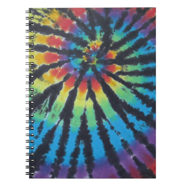 Caderno Espiral Swirl Tie Dye (Frente)