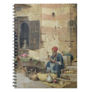 Caderno Espiral T32410 o vendedor da flor, 1891 (painel)