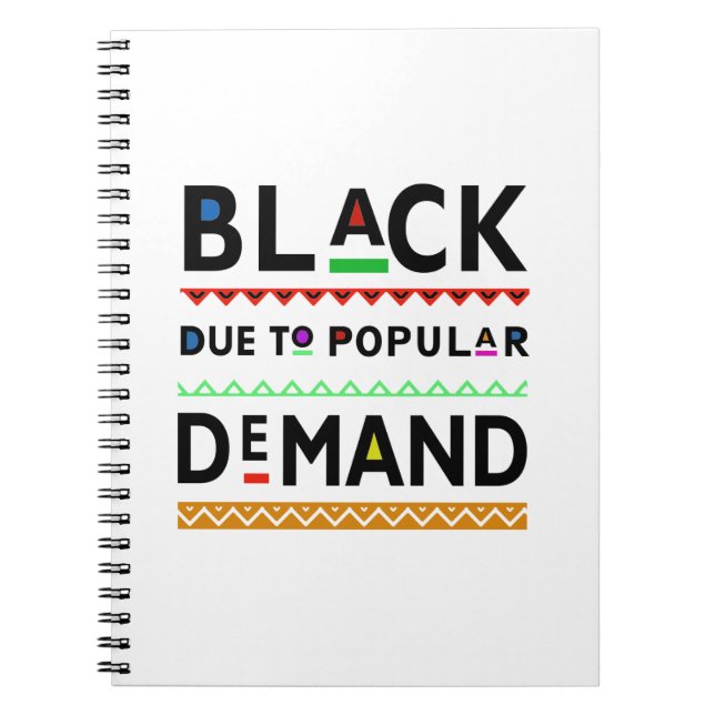 Caderno Espiral T de Afrocentric (Frente)