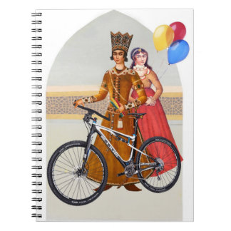 Caderno Espiral T-Shirt Persa (Design Farsi)