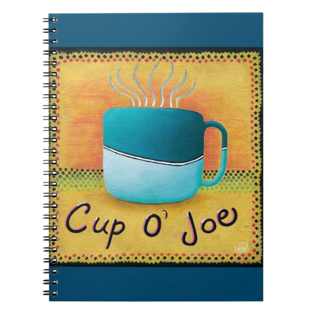 Caderno Espiral Taça do Joe Notebook (Frente)