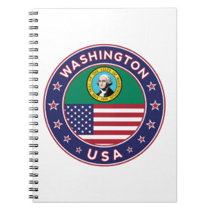 Caderno Espiral Taco de Washington, capa de telefone, saco de tote