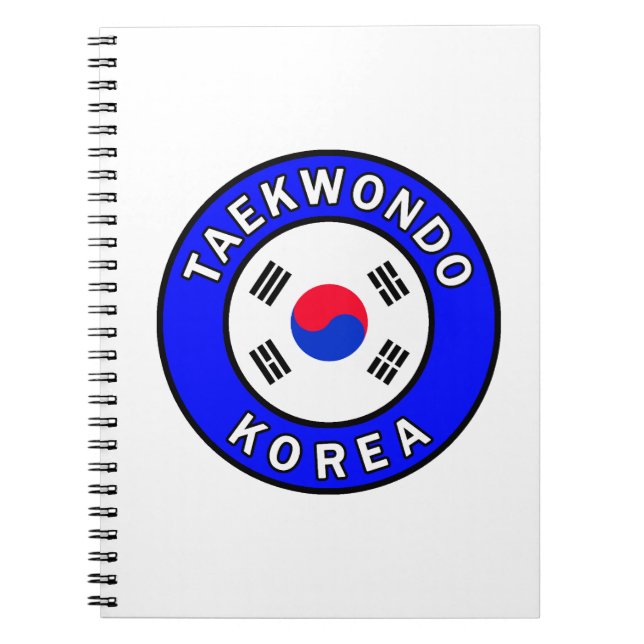 Caderno Espiral Taekwondo (Frente)