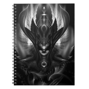 Caderno Espiral Taidushan Sai Os Talões Do Momento Notebook BlackS