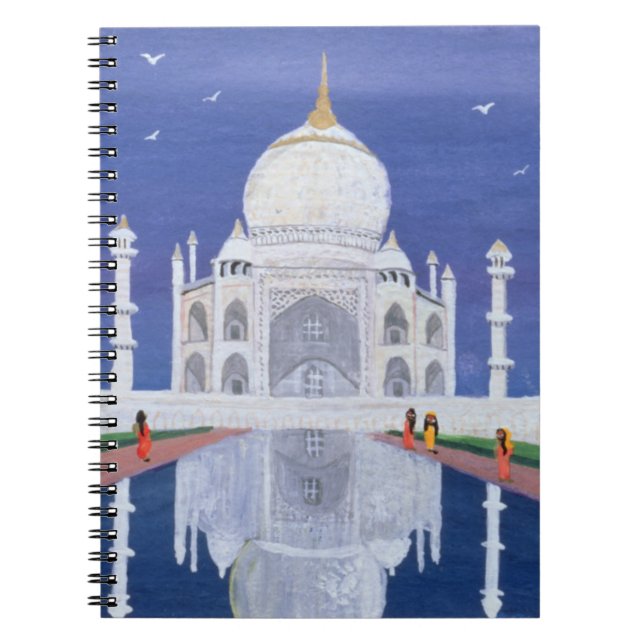 Caderno Espiral Taj Mahal 1995 (Frente)