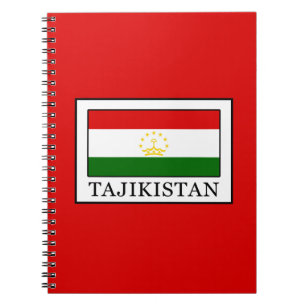 Caderno Espiral Tajiquistão