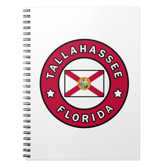 Caderno Espiral Tallahassee Florida (Frente)