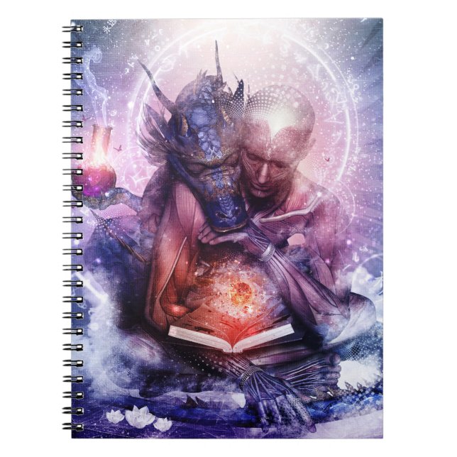 Caderno Espiral Talvez os sonhos são dos Soulmates (Frente)