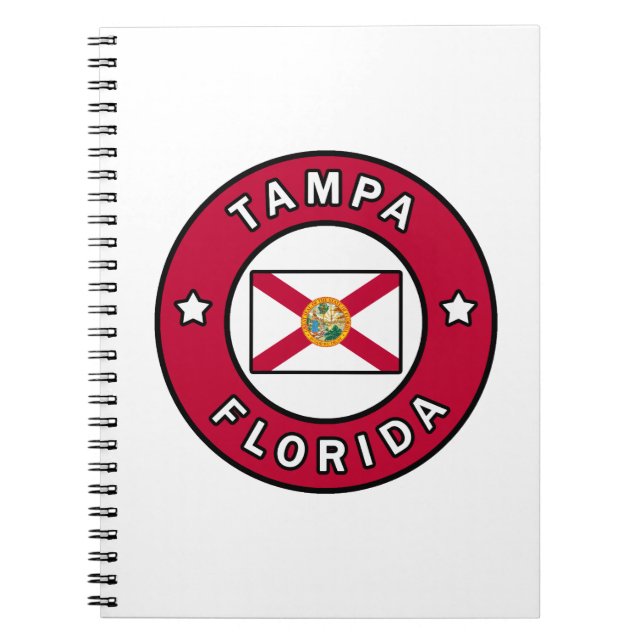 Caderno Espiral Tampa Florida (Frente)