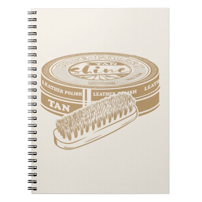 Caderno Espiral Tan shopollish tin pop art (Frente)
