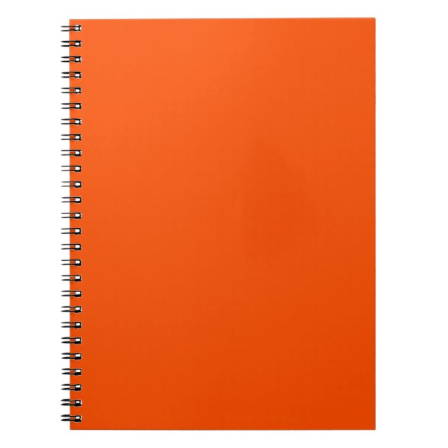 Caderno Espiral Tangelo Orange (Frente)