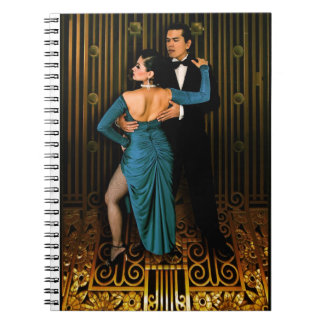 Caderno Espiral Tango Argentino Deco