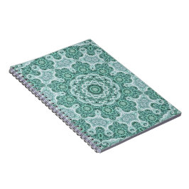 Caderno Espiral tantalização em teal