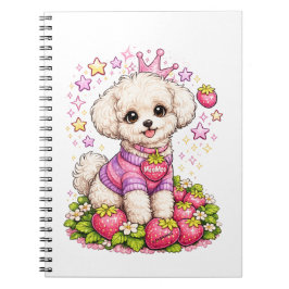 Caderno Espiral Tão Abençoado™ StarBerry & MooMoo | Jeremias 17:7 