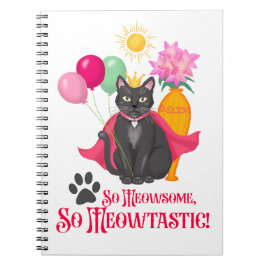 Caderno Espiral Tão Meowsome, Tão Meowtastic!
