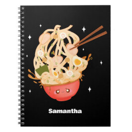 Caderno Espiral Tapete De Ramen