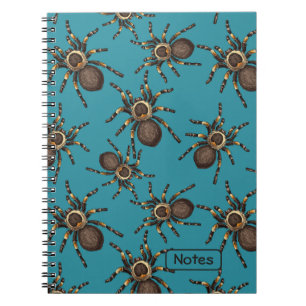 Caderno Espiral Tarantula em azul