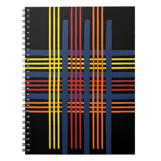 Caderno Espiral Tartan (Frente)
