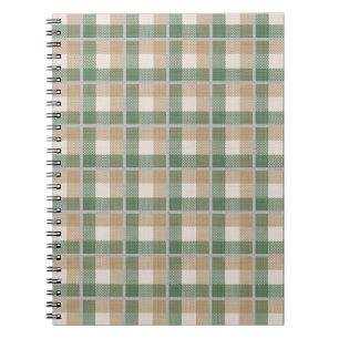 Caderno Espiral Tartan