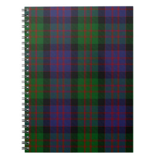 Caderno Espiral Tartan do clã de MacDonald