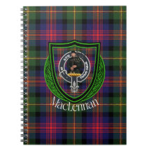 Tartan e Brasão do Clã Escocês MacLennan