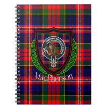 Tartan e Brasão do Clã Escocês MacPherson