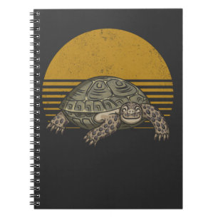 Caderno Espiral Tartaruga De Vintage