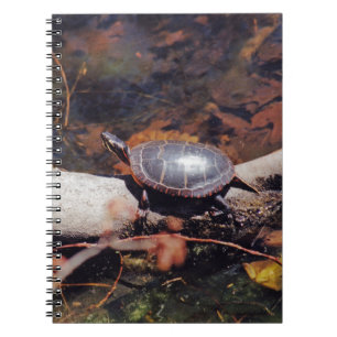 Caderno Espiral Tartaruga feliz