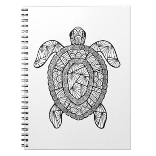 Caderno Espiral Tartaruga inspirada