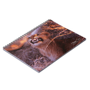 Caderno Espiral Tau feliz