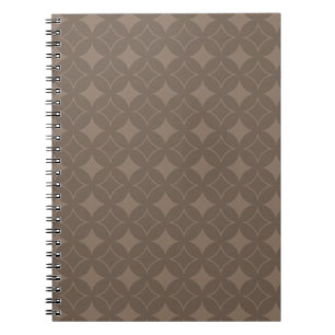 Caderno Espiral Taupe Shippo