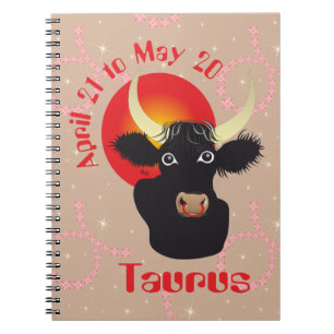Caderno Espiral Taurus abril 21 to May 20 computadores portáteis