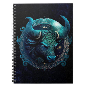 Caderno Espiral Taurus Zodiac Spiral Notebook