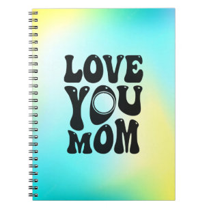 Caderno Espiral Te Amo Mãe Dia de as mães-51727