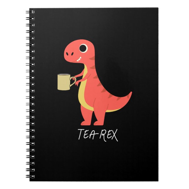 Caderno Espiral Tea-Rex (Frente)