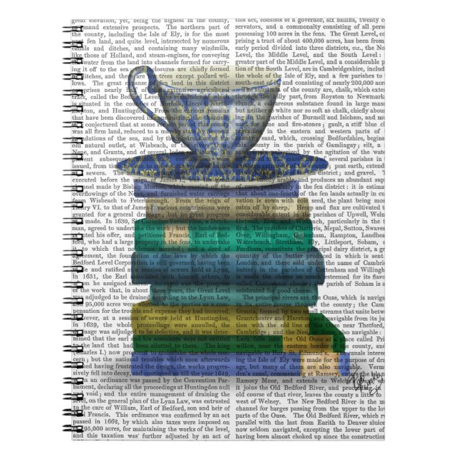Caderno Espiral Teacup e Livros (Frente)