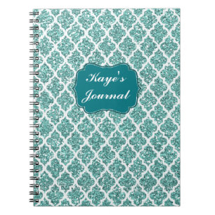 Caderno Espiral Teal Espumante Personalizado