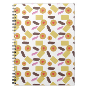 Caderno Espiral Teatime Biscuit