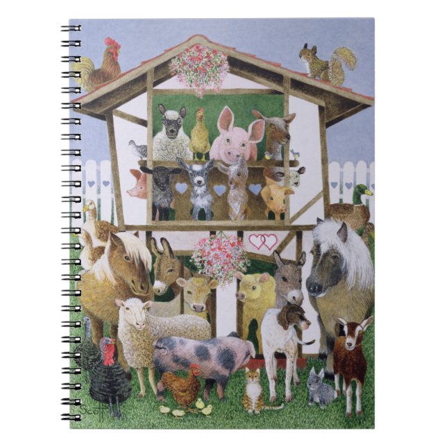 Caderno Espiral Teatro animal (Frente)