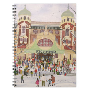 Caderno Espiral Teatro Surrey 1988 de Richmond