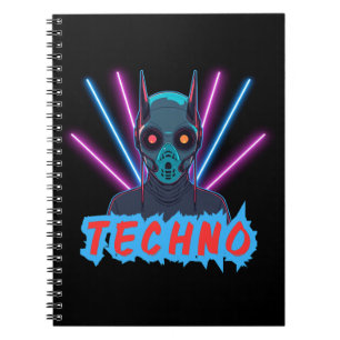 Caderno Espiral Techno